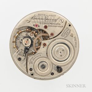 "Sixty-hour Bunn Special" Movement and Dial