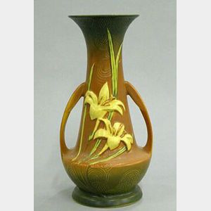 Roseville Pottery Tall Vase