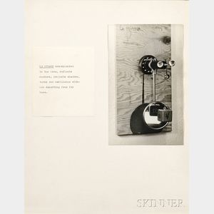 Man Ray (American, 1890-1976) Le Mirage
