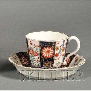 Worcester Porcelain Cup and Saucer