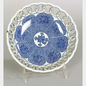 London Delftware Reticulated Bowl