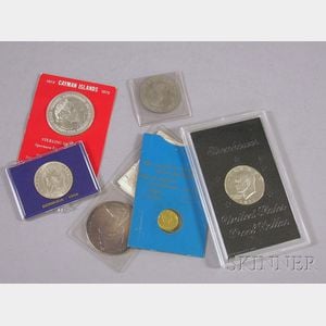 Six Gold and Silver Collectible Coins