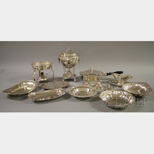 Group of Silver Plated Hollowware
