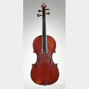 French Violin, Emile Blondelet, Paris, 1924