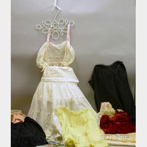 Lot of Assorted Antique and Vintage Underclothes and Lingerie