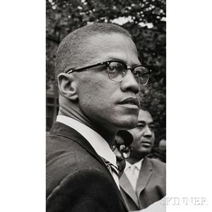 Malcolm X (1925-1965) Fourteen Photographs Taken by Robert Haggins (1922-2006)