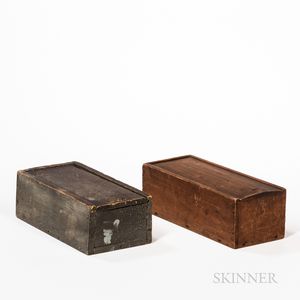 Two Slide-lid Boxes