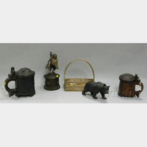 Six Assorted Wooden Objects