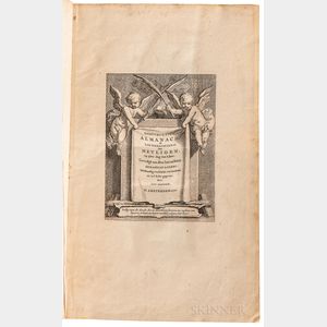 Goeree, Jan (1670-1731) Godturugtige Almanach of Lof-Gedachtenis der Heyligen.