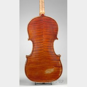 Violin, possibly French, c. 1900