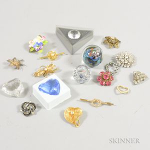 Small Group of Costume Jewelry and Accessories