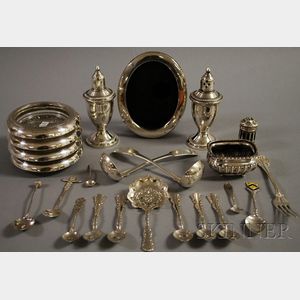 Group of Silver Tablewares