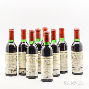 Chateau Cheval Blanc 1970, 9 demi bottles