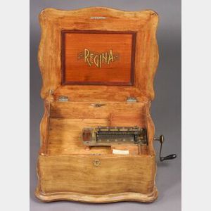 Regina 15 1/2-Inch Disc Musical Box