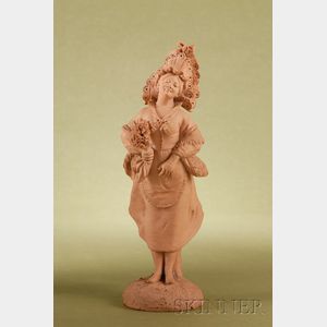 Terracotta Figure of Young Girl