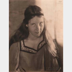Eva Watson-Schütze (American, 1867-1935) Portrait of a Girl