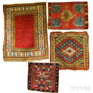 Four Oriental Rug Items