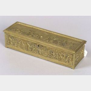 French Bronze Trinket Box