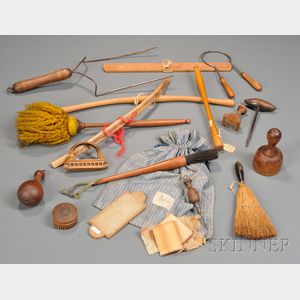 Eighteen Small Shaker Household Objects
