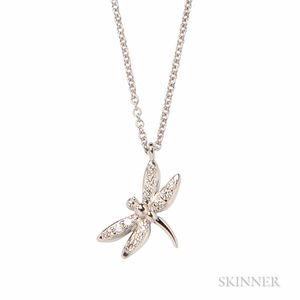 18kt Gold and Diamond Pendant Necklace, Tiffany & Co.