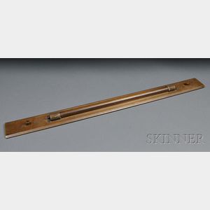 36-inch Brass Rolling Parallel Bar