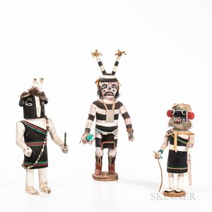 Three Contemporary Hopi Katsinas