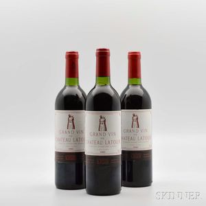 Chateau Latour 1982, 3 bottles