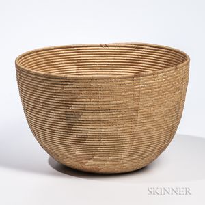 Woven Basketry Bowl