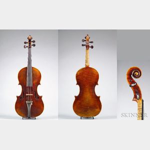 Modern French Violin, Emile Laurent, Bordeaux, 1923
