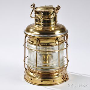 Brass "PERKO" Ship's Lantern
