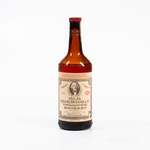 Old Overholt 1938, 1 4/5 quart bottle