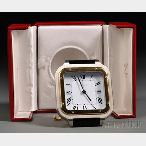 Cartier "Santos de Cartier" Travel Clock