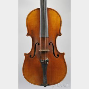 German Violin, C.F. Schuster & Sons, Markneukirchen, c. 1890