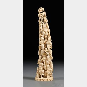 Ivory Tusk Carving