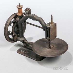 Early Hand-crank Sewing Machine