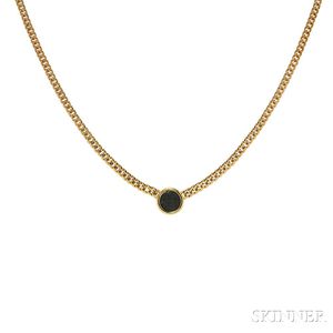 18kt Gold and Ancient Coin Necklace, Bulgari