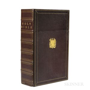 Thomas, Elias (1710-1779) Family Bible. The Holy Bible.