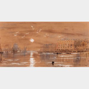 Edmund Darch Lewis (American, 1835-1910) Venetian Scene