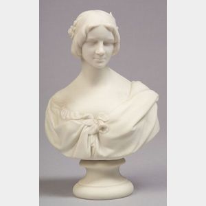 Copeland Parian Bust of Jenny Lind