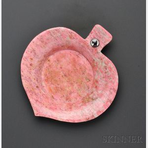 Rhodonite Dish, Retailed by Cartier