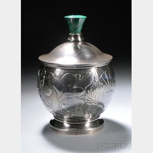 Henry Petzal Silversmith (1906-2002) Covered Jar