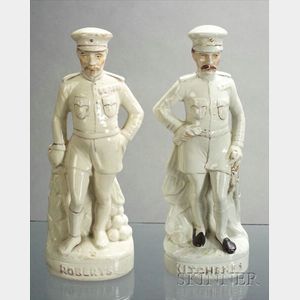 Two Staffordshire Boer War Figures