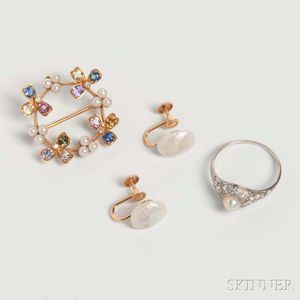 Three Pieces of Jewelry