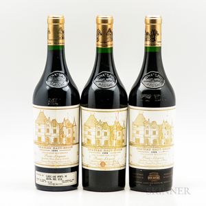 Chateau Haut Brion, 3 bottles
