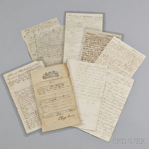 Myers, Moses (1753-1835) Archive of Correspondence and Documents.