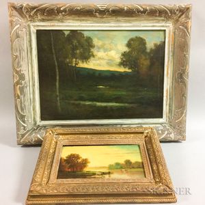Four Framed Oil Paintings