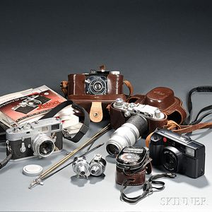 Three Leica Cameras