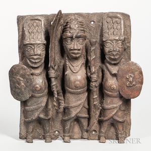 Benin-style Bronze Plaque