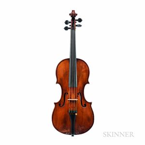 English Violin, Ascribed to Daniel Parker