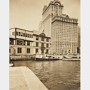 Berenice Abbott (American, 1898-1991) Battery, Foot of West Street, Manhattan